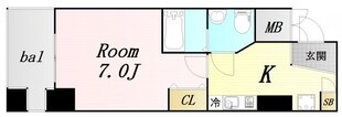 セレニテ天六の物件間取画像